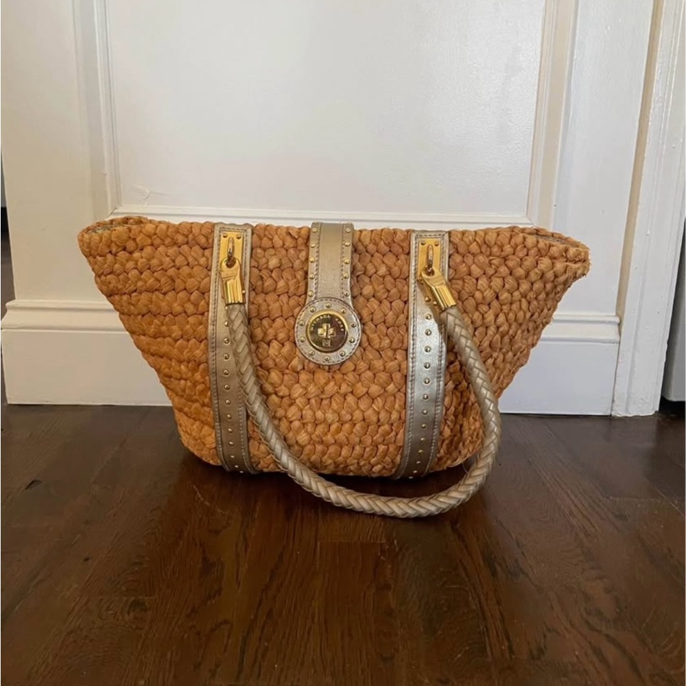 MICHAEL Michael Kors Santorini Straw Tote Bag